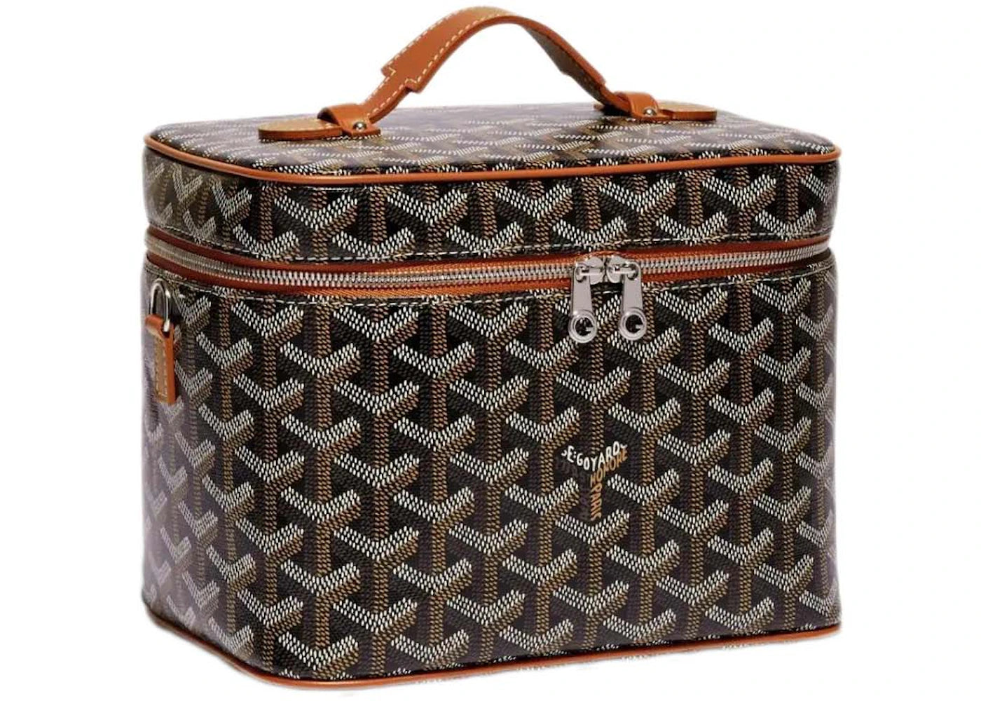 Goyard Muse Vanity Case Black/Tan