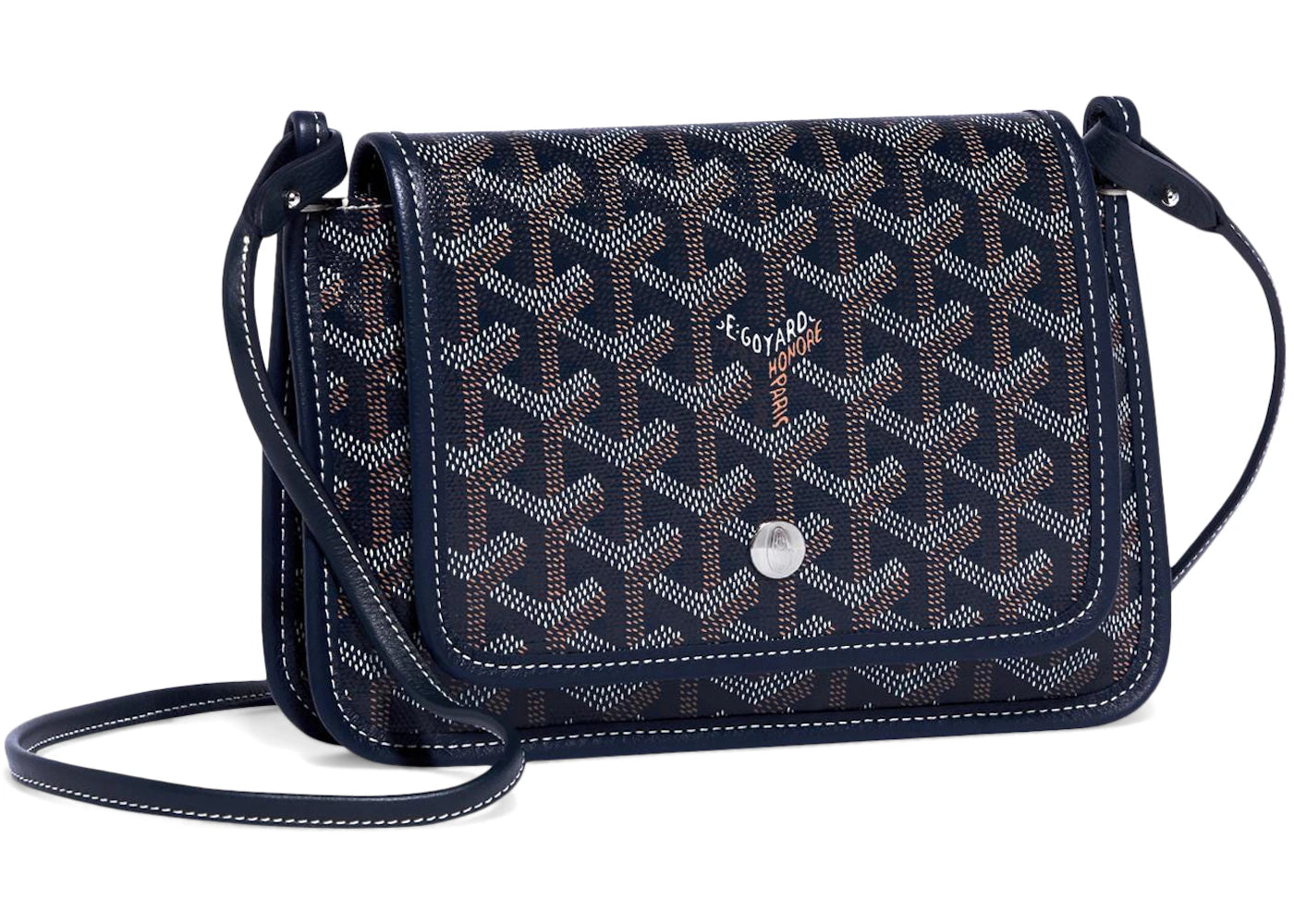 Goyard Plumet Pouch Navy Blue