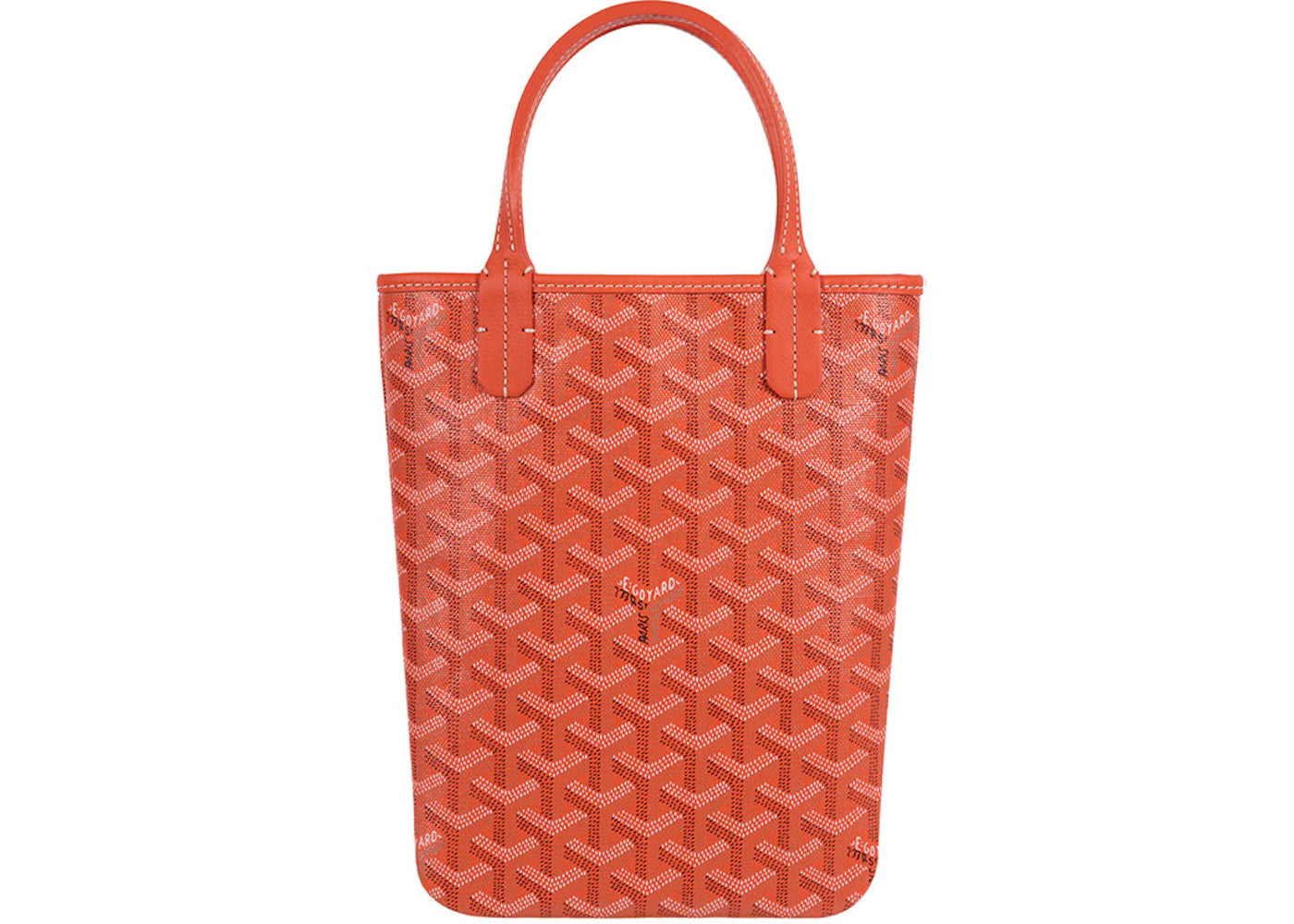 Goyard Poitier Goyardine Orange