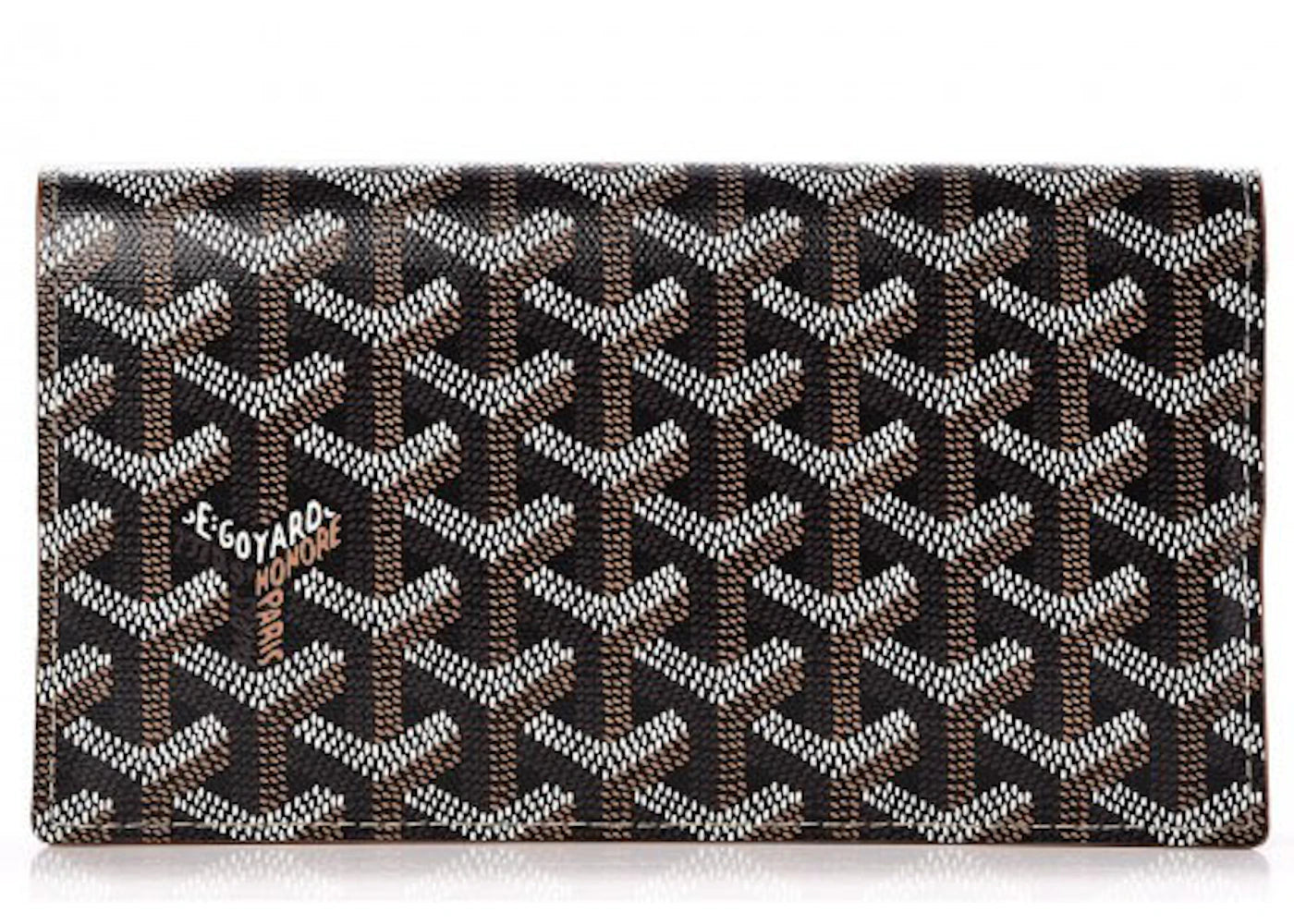 Goyard Richelieu Wallet Goyardine Black/Brown