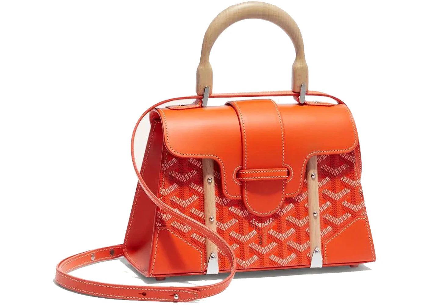 Goyard Saigon Structure Mini Bag Orange