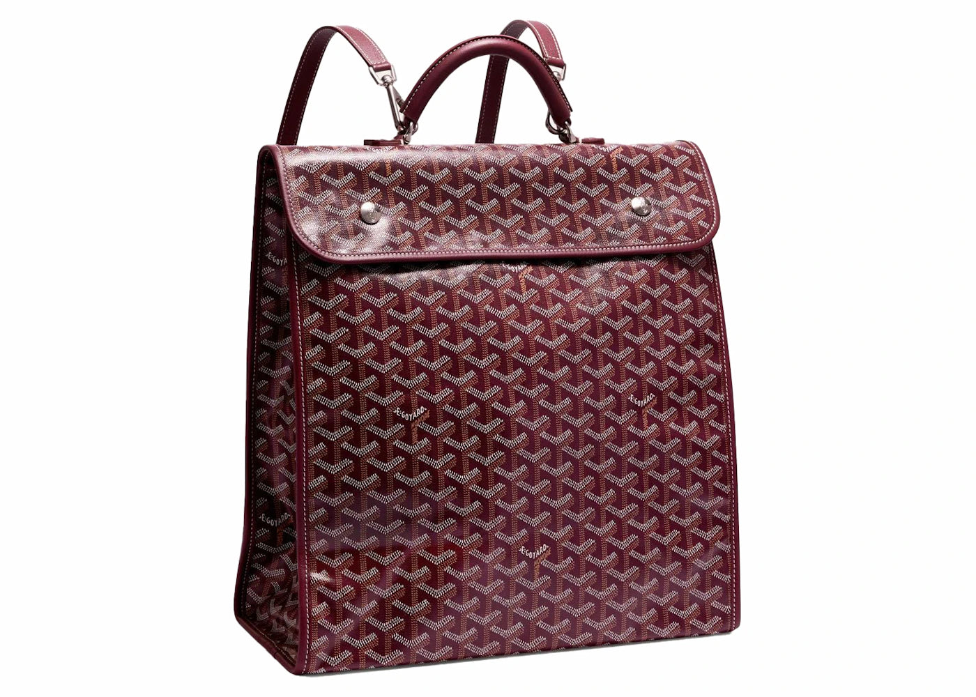 Goyard Saint Léger Backpack Burgundy