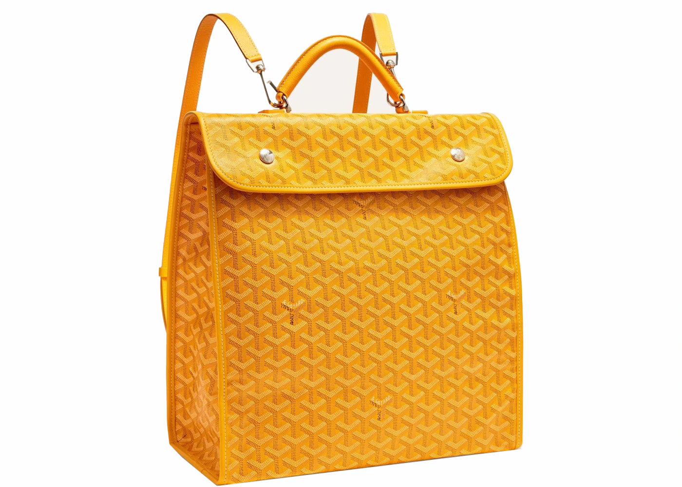 Goyard Saint Léger Backpack Yellow