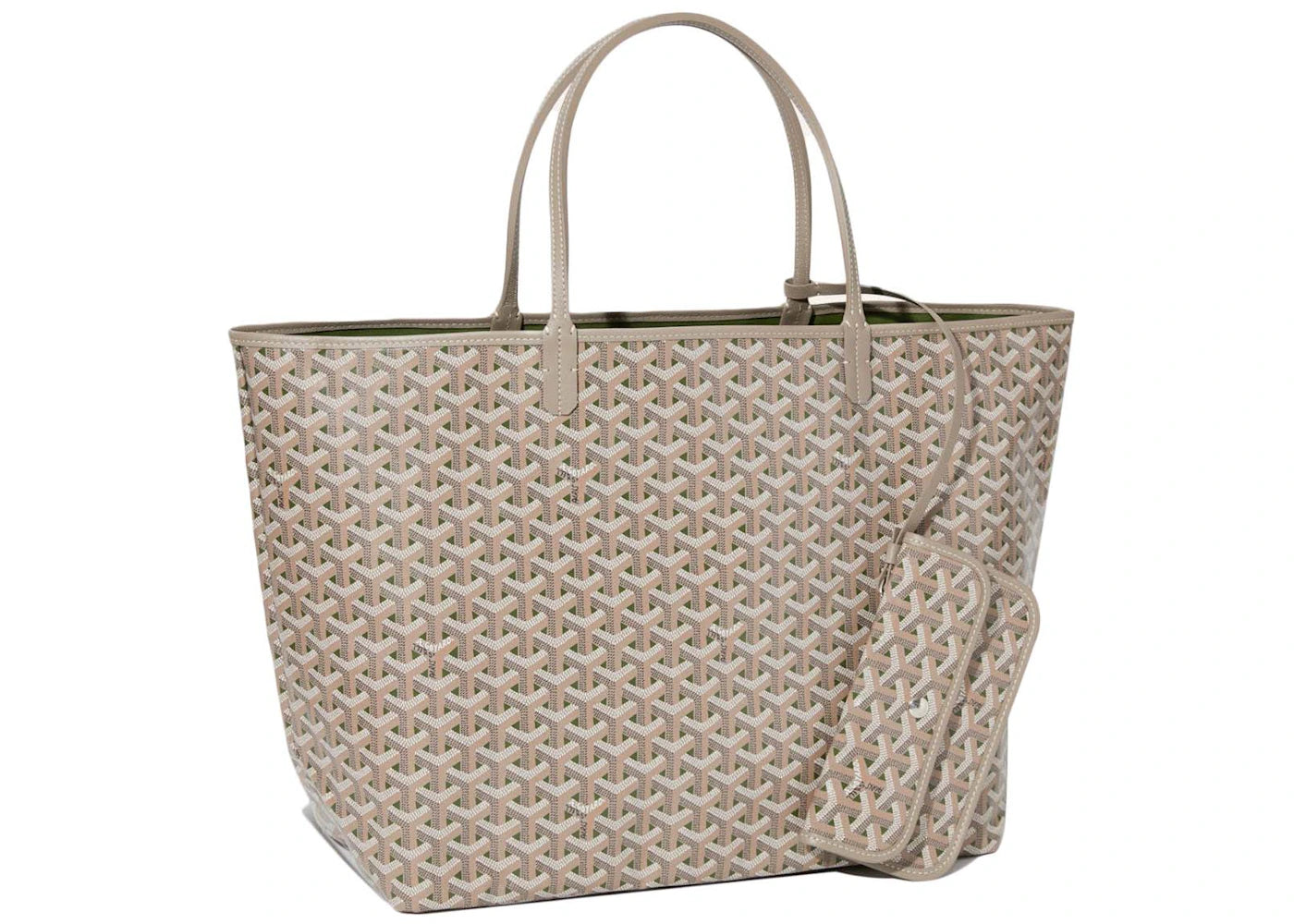 Goyard Saint Louis Claire-Voie GM Bag Khaki