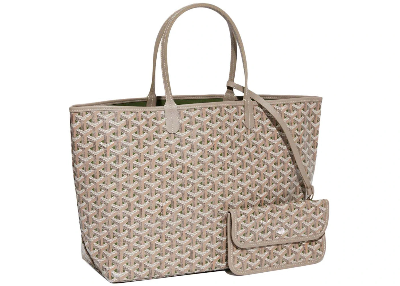 Goyard Saint Louis Claire-Voie PM Bag Khaki