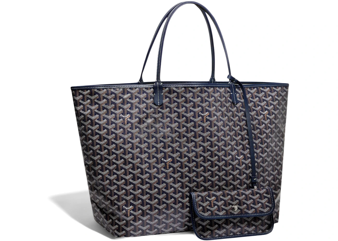 Goyard Saint Louis Tote GM Navy Blue