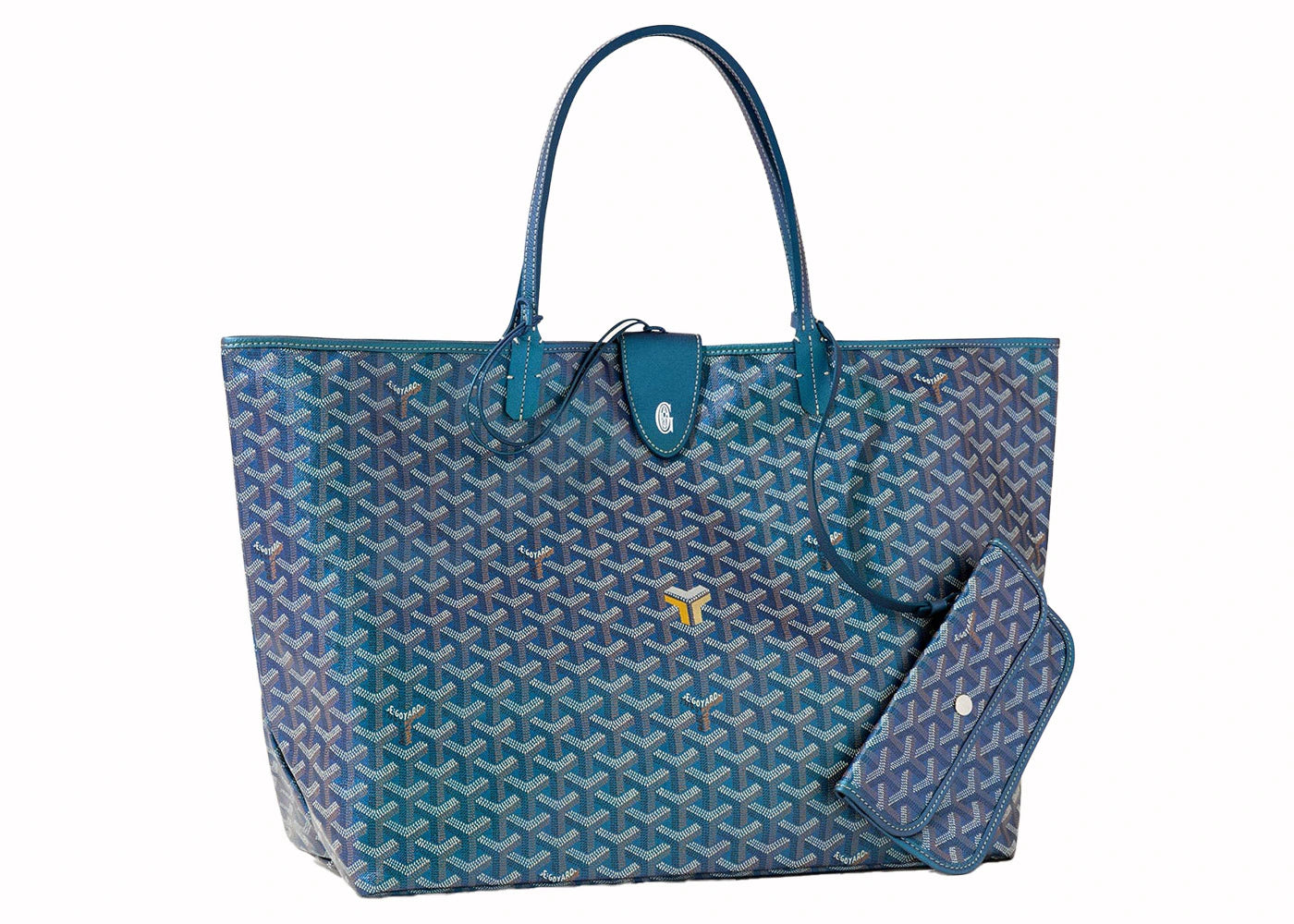 Goyard Saint Louis Tote GM Pearly Blue