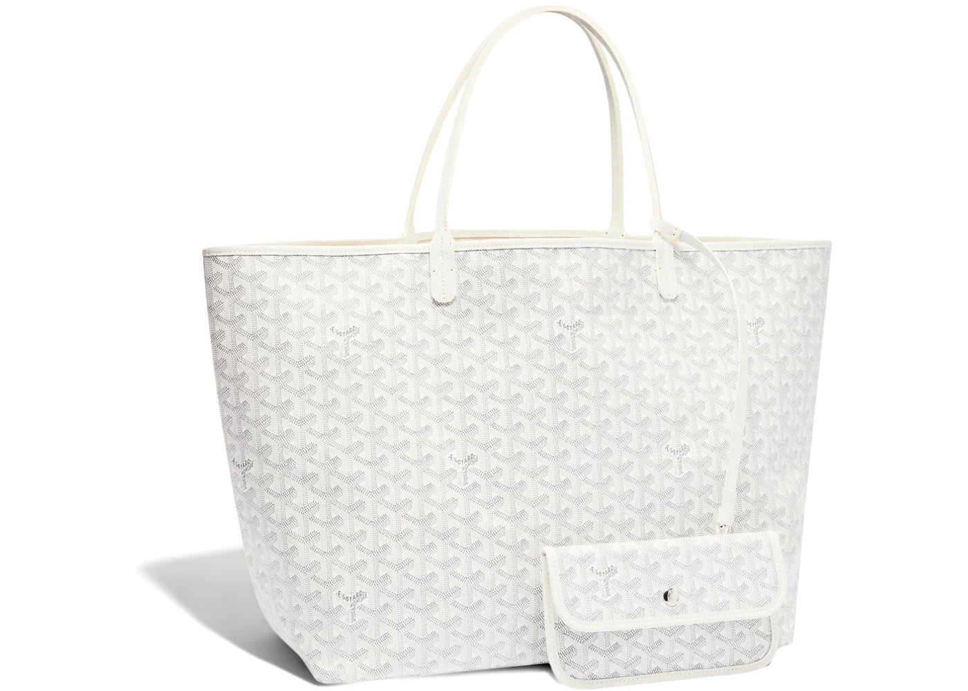 Goyard Saint Louis Tote GM White