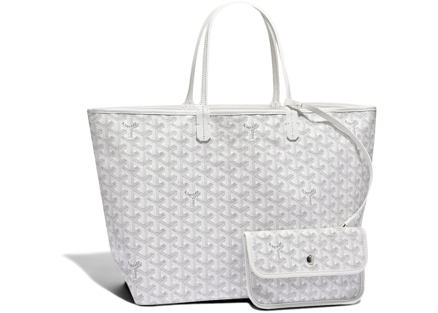 Goyard Saint Louis Tote PM White