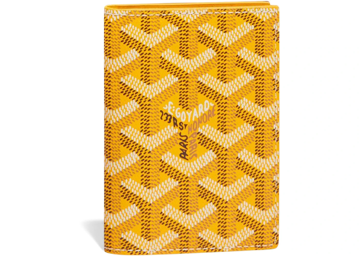 Goyard Saint Marc Card Holder Yellow