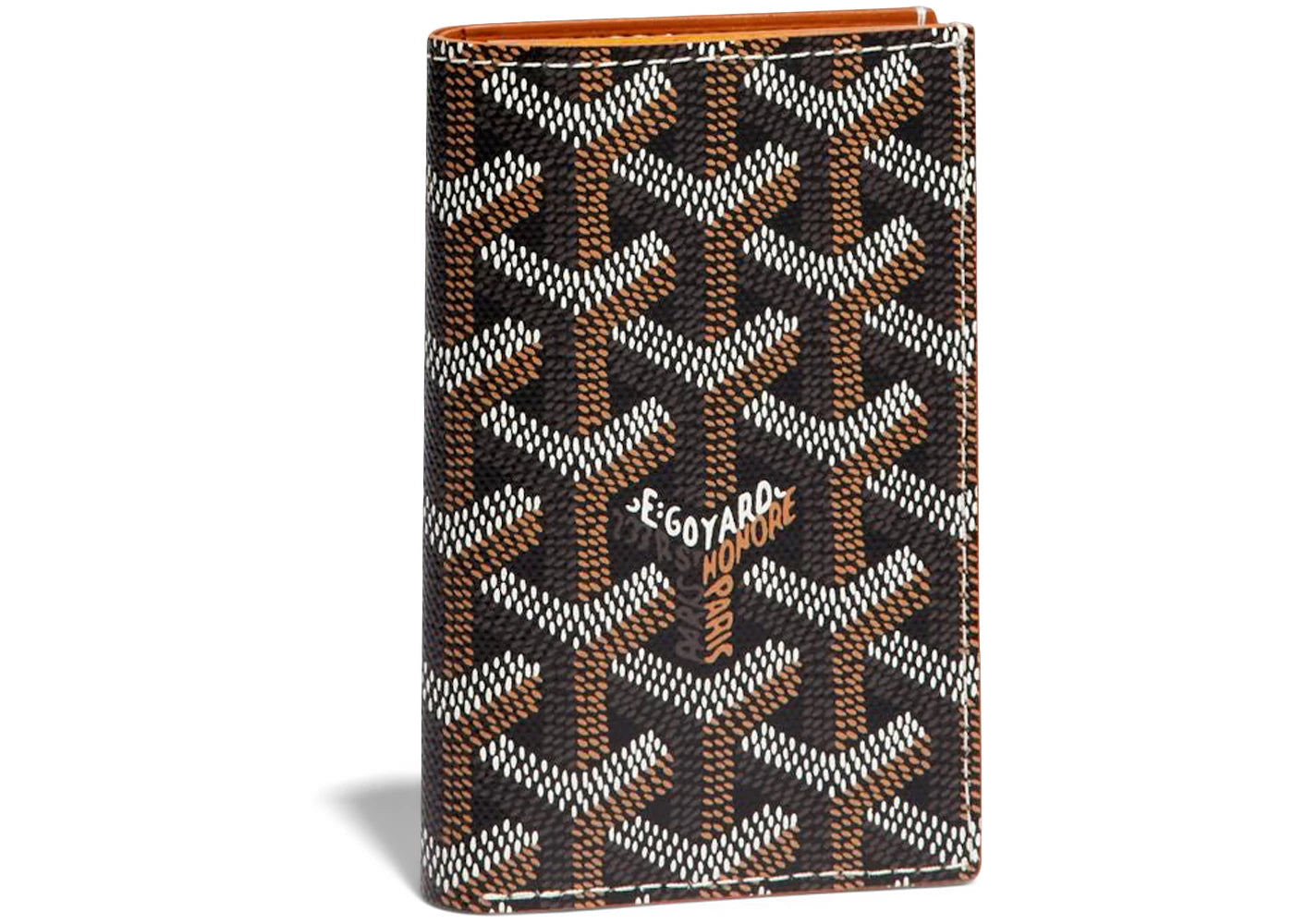 Goyard Saint Pierre Card Holder Black/Natural