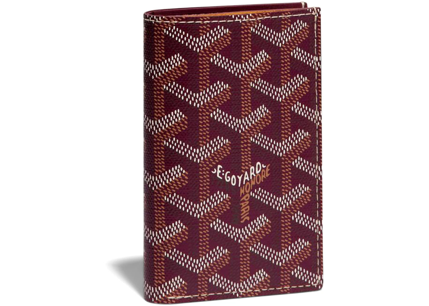 Goyard Saint Pierre Card Holder Bordeaux