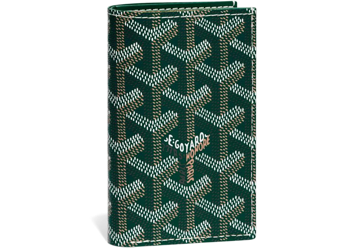 Goyard Saint Pierre Card Holder Green