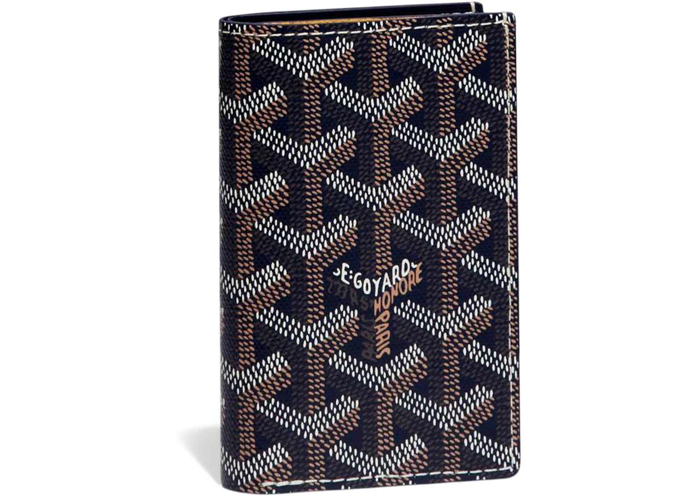 Goyard Saint Pierre Card Holder Navy Blue