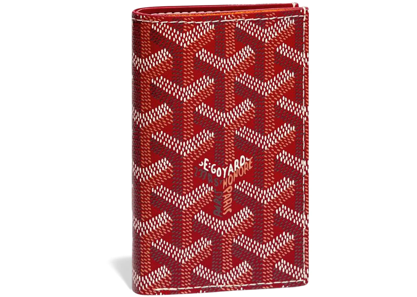 Goyard Saint Pierre Card Holder Red