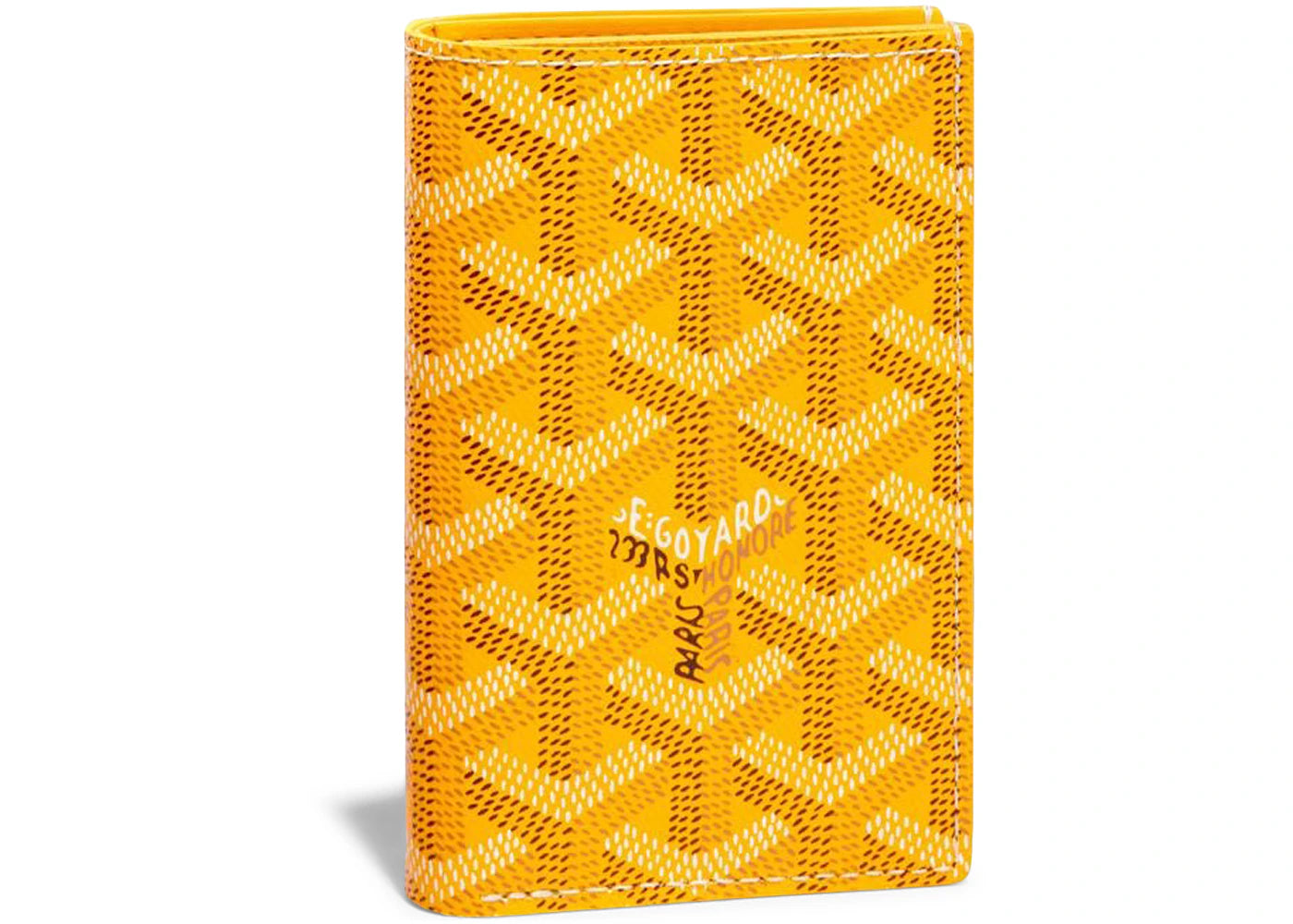 Goyard Saint Pierre Card Holder Yellow