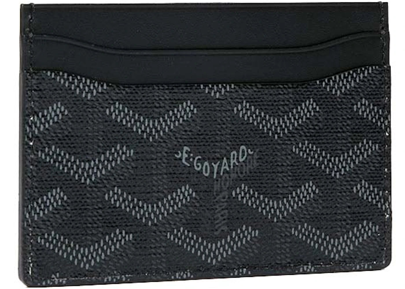 Goyard Saint-Sulpice Card Wallet Jet Black