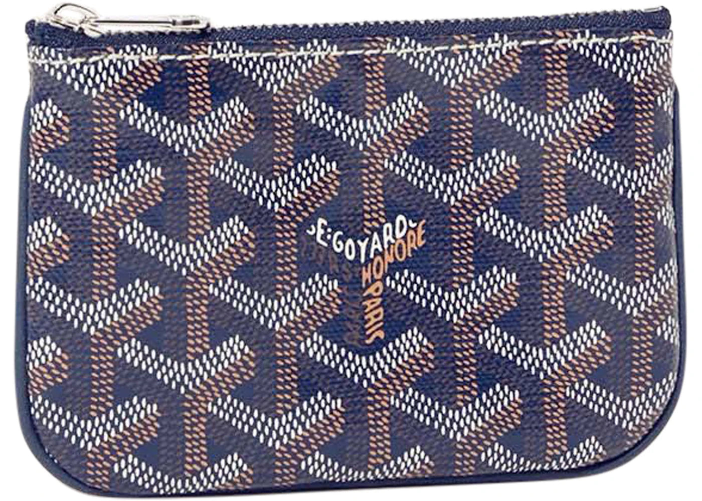 Goyard Sénat Nano Key Pouch Navy Blue