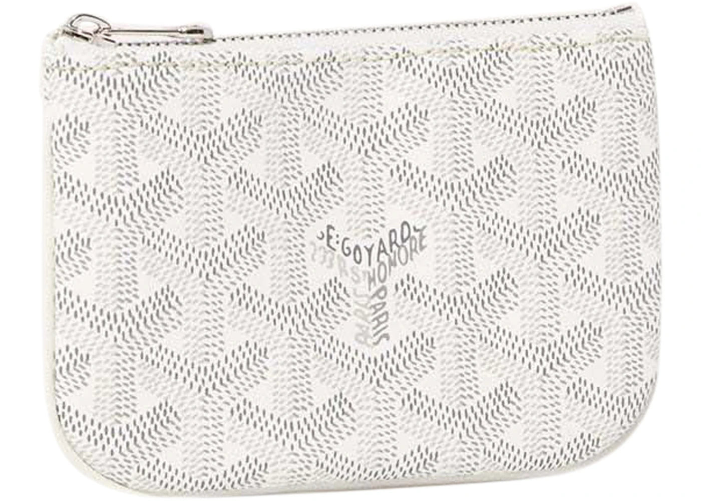 Goyard Sénat Nano Key Pouch White