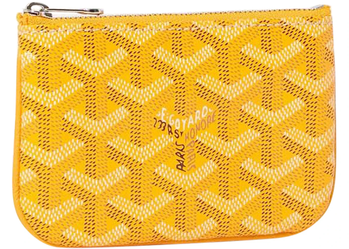 Goyard Sénat Nano Key Pouch Yellow