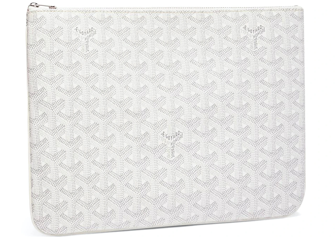 Goyard Senat Pouch MM White