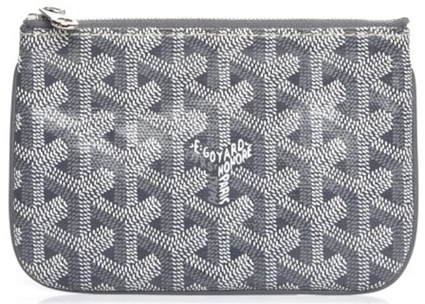 Goyard Senat Pouch Goyardine Mini Grey