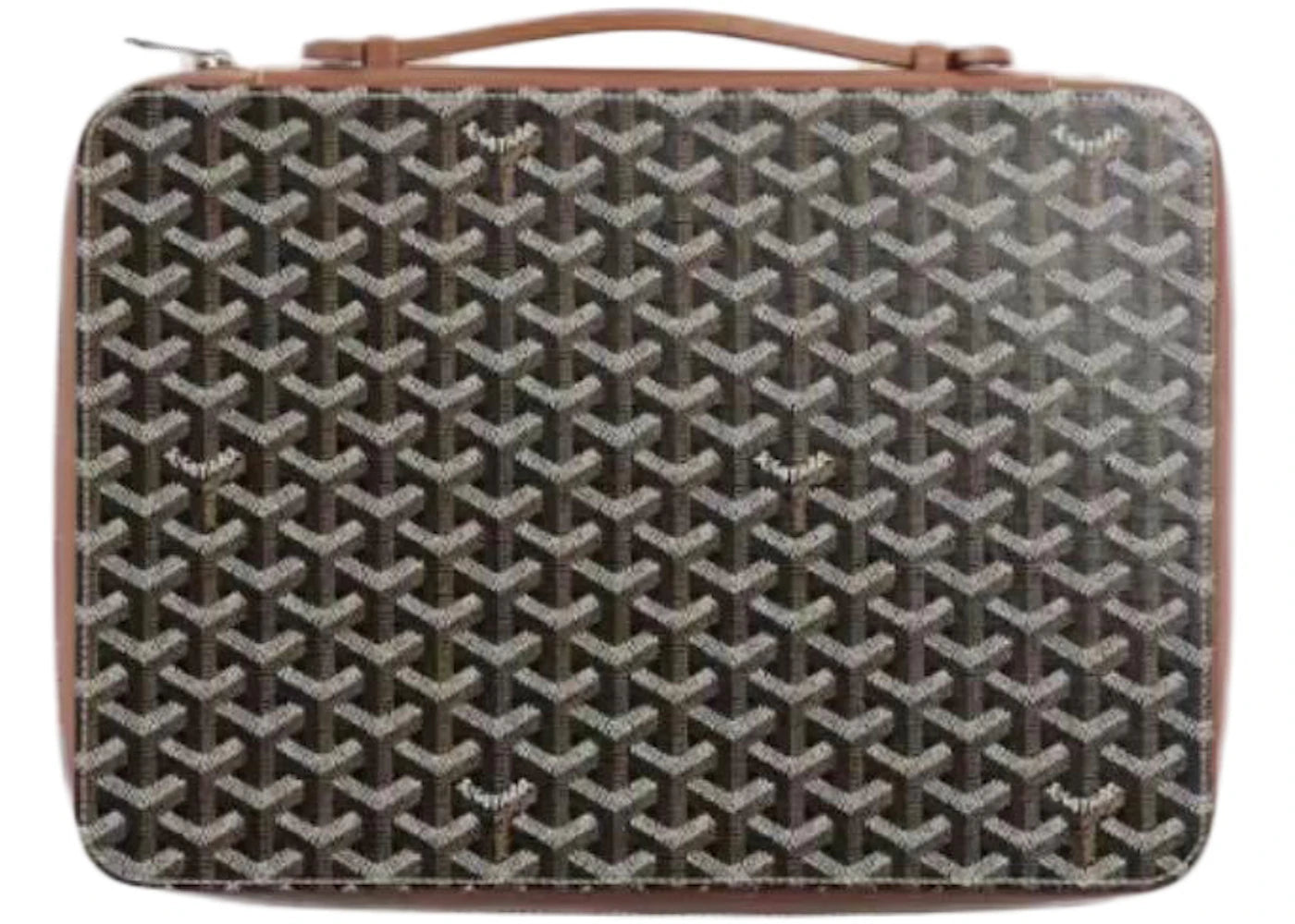 Goyard Universal Companion Goyardine Black/Tan