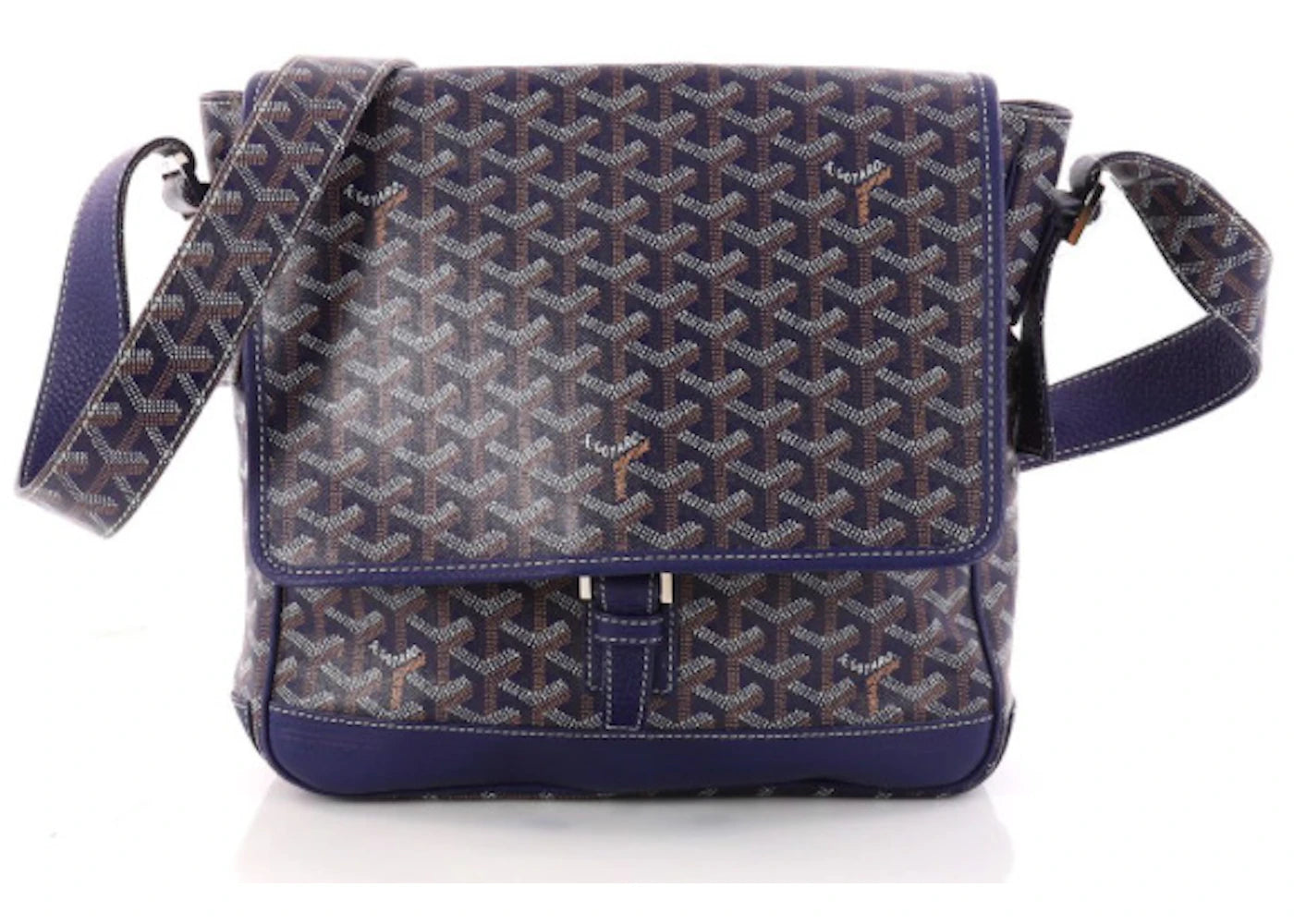 Goyard Urbain Messenger Navy