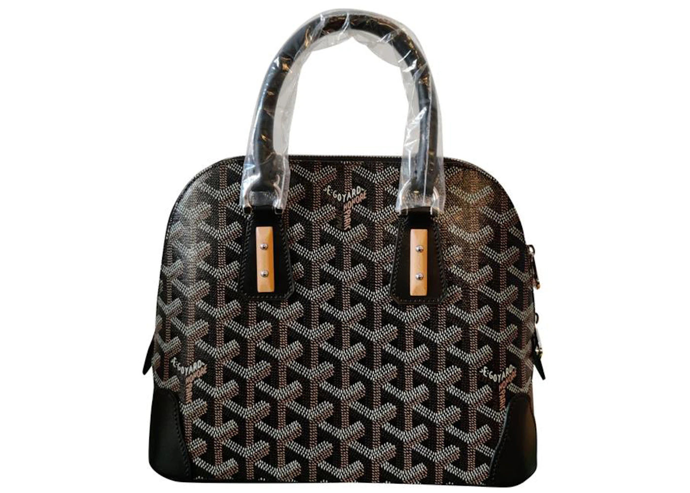 Goyard Vendome Shoulder Bag Mini Black/Tan