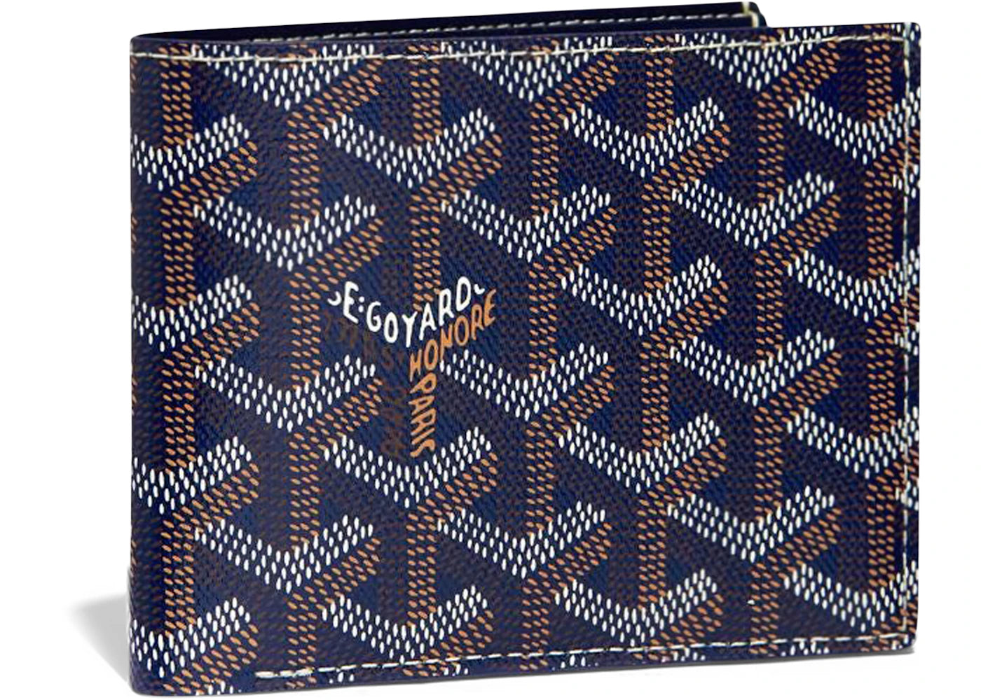 Goyard Victoire Wallet Navy Blue