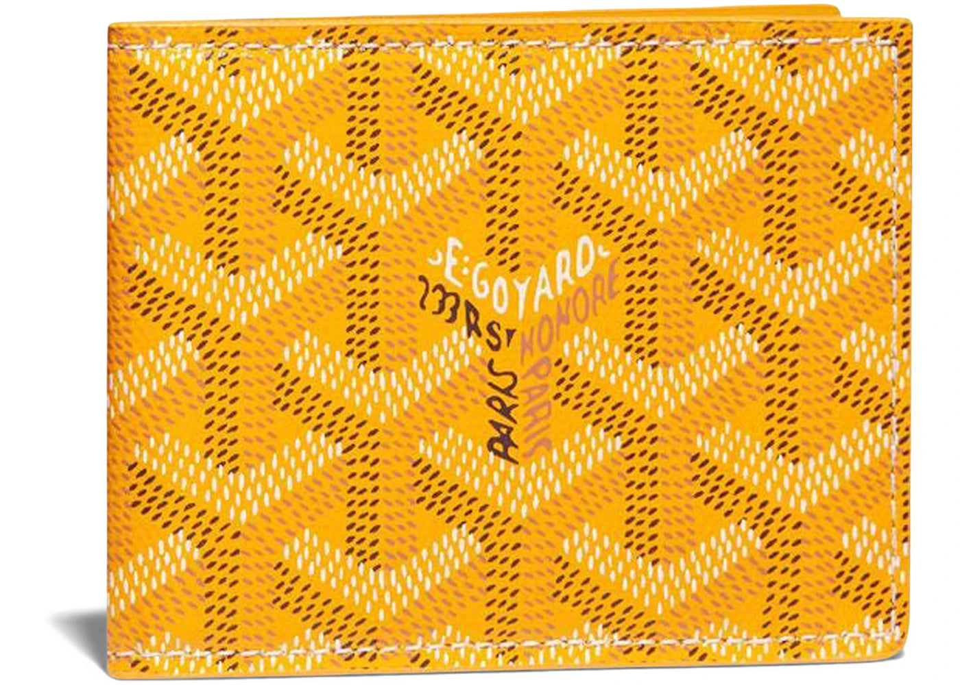 Goyard Victorie Insert Card Holder Yellow