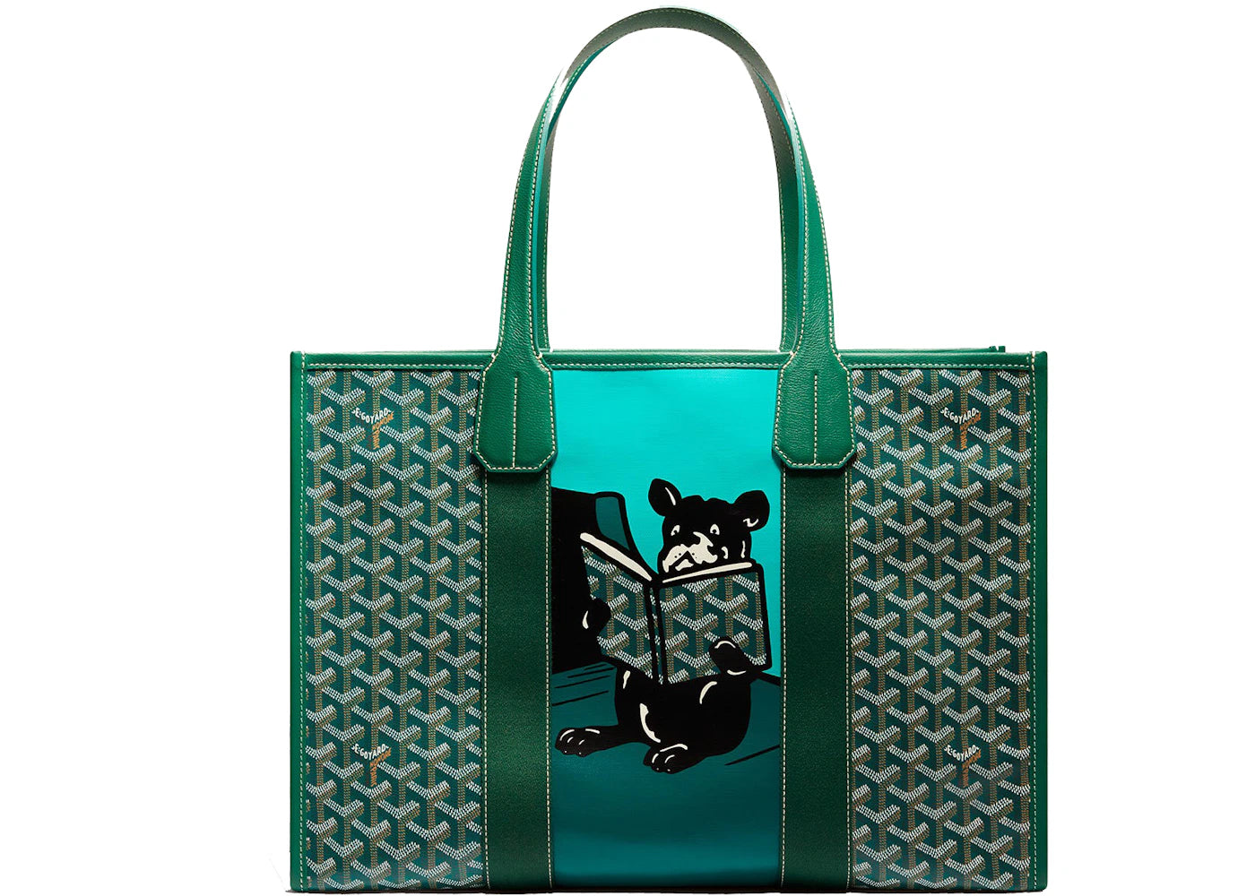 Goyard Villette Tote Bag MM Green