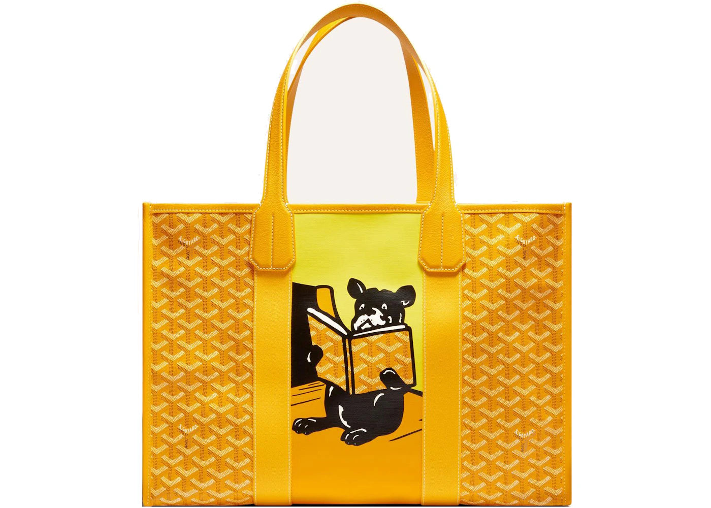 Goyard Villette Tote Bag MM Yellow