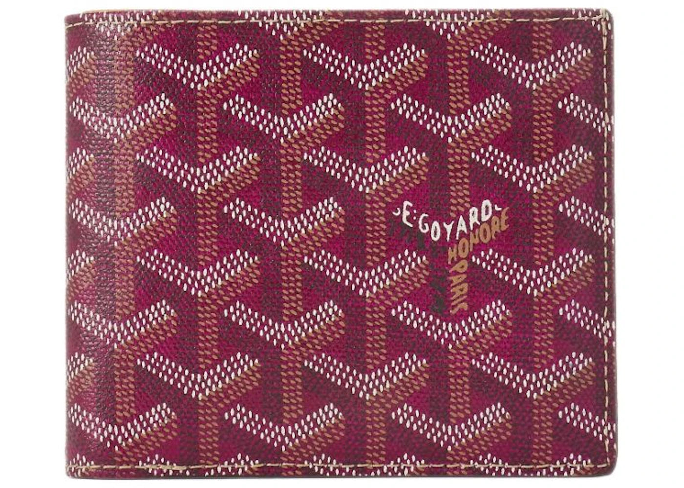 Goyard Saint Florentin Wallet Goyardine Burgundy