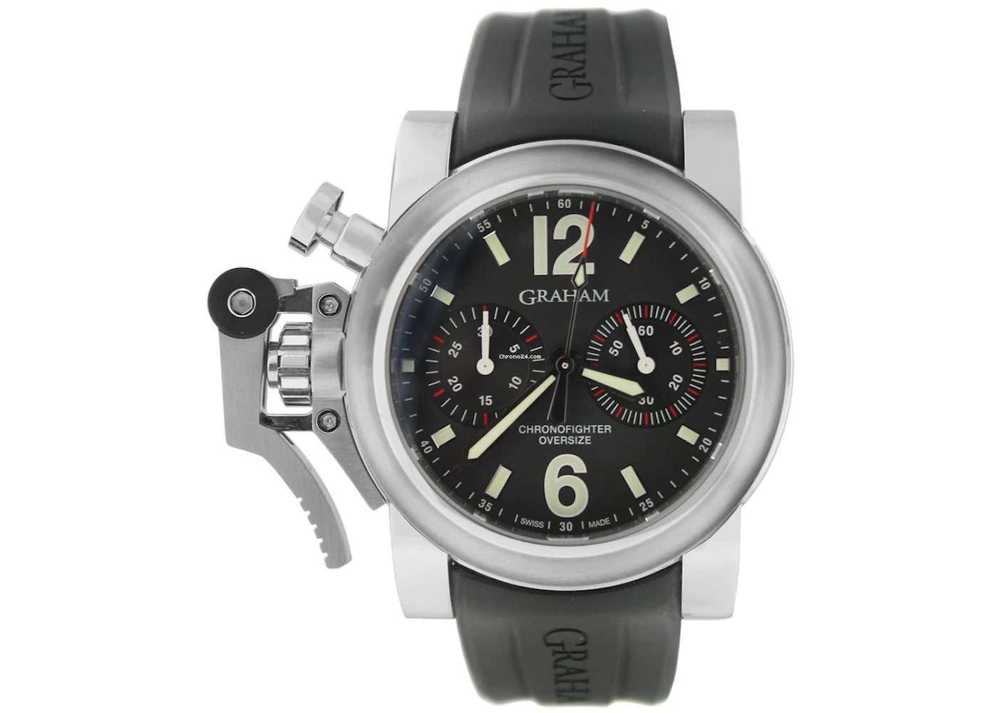 Graham Chronofighter Oversize Classic Full Black 2OVAS.B02A.K10B