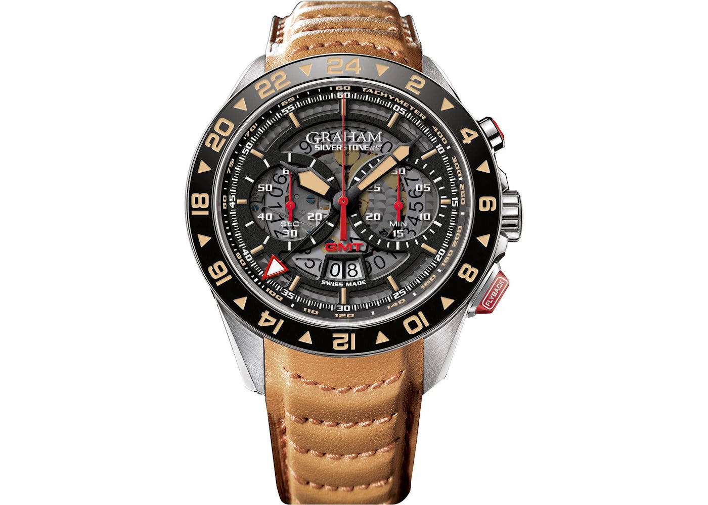 Graham Silverstone RS GMT Fly-Back 2STDC.B08A