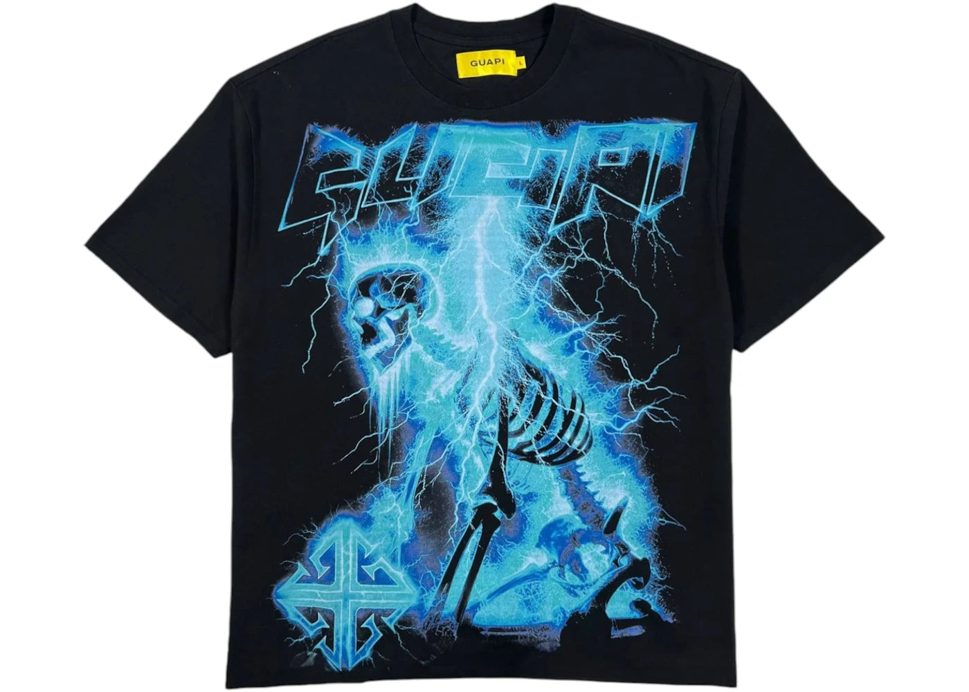 Guapi Black Revived Tee V2 T-shirt Black