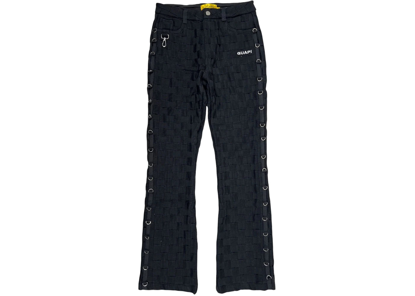 Guapi Obsidian Black Braided Pant Black