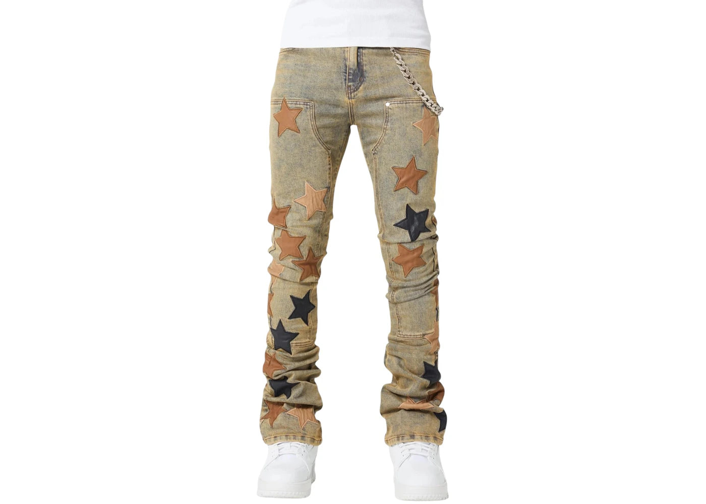 Guapi Vintage Stars Denim V2 Jeans Brown Wash