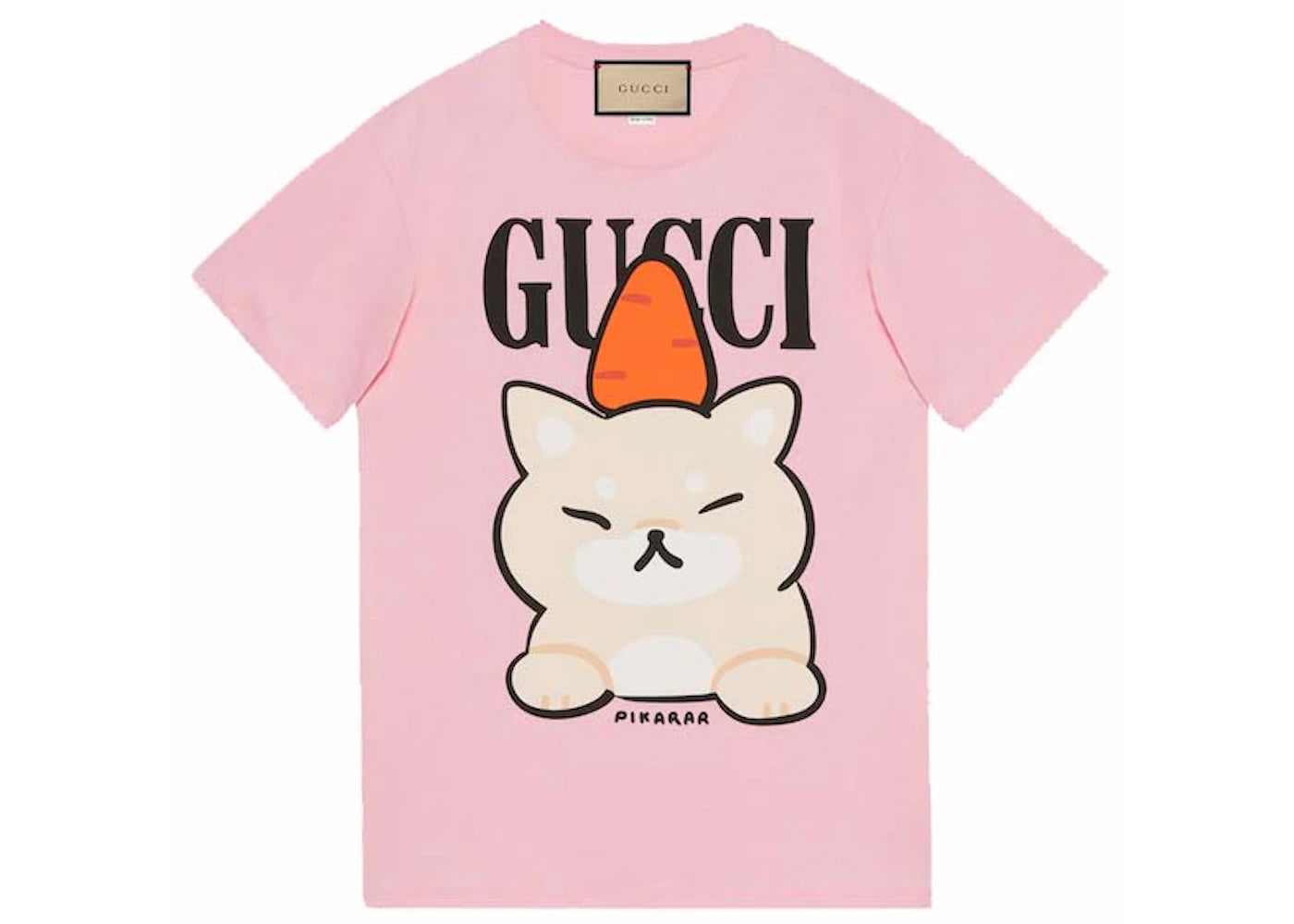 Gucci Animal Print T-Shirt Pink