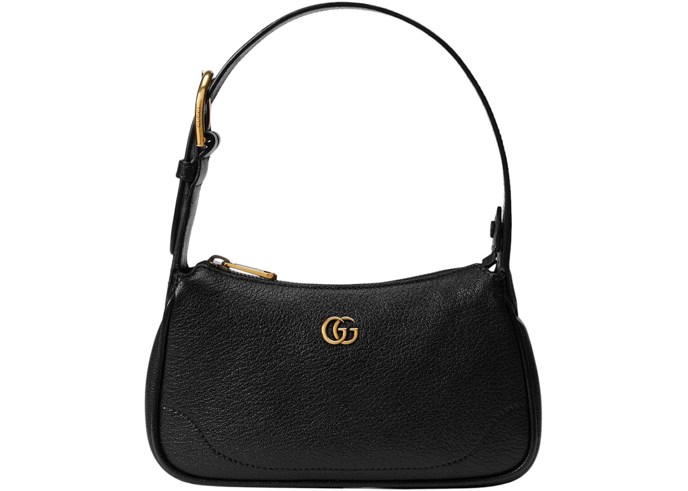 Gucci Aphrodite Shoulder Bag With Double G Black