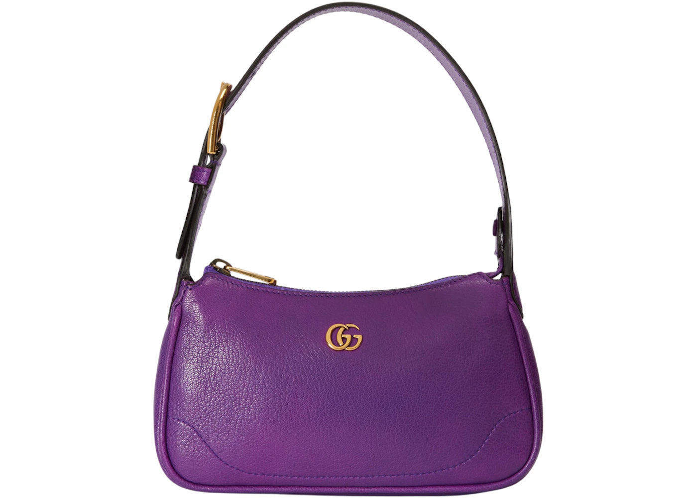 Gucci Aphrodite Shoulder Bag With Double G Purple