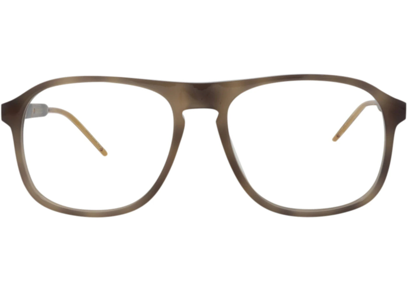 Gucci Aviator-Frame Acetate Optical Frames Havana Havana Transparent (GG0844O-30009528-003)