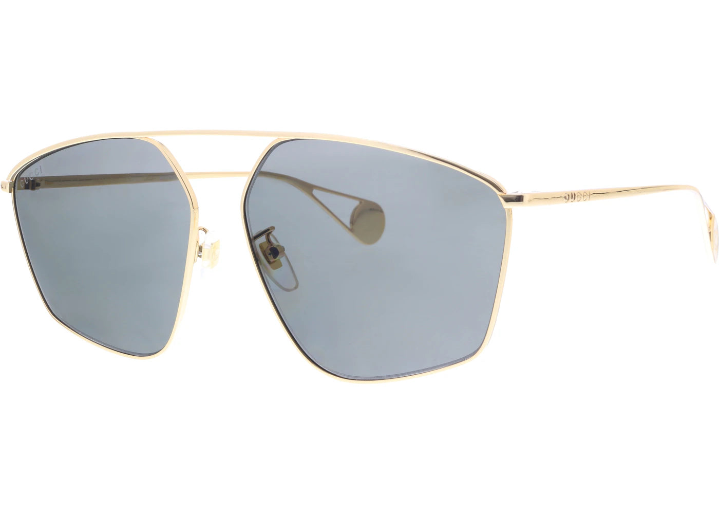 Gucci Aviator Sunglasses Gold (GG0437SA-002)