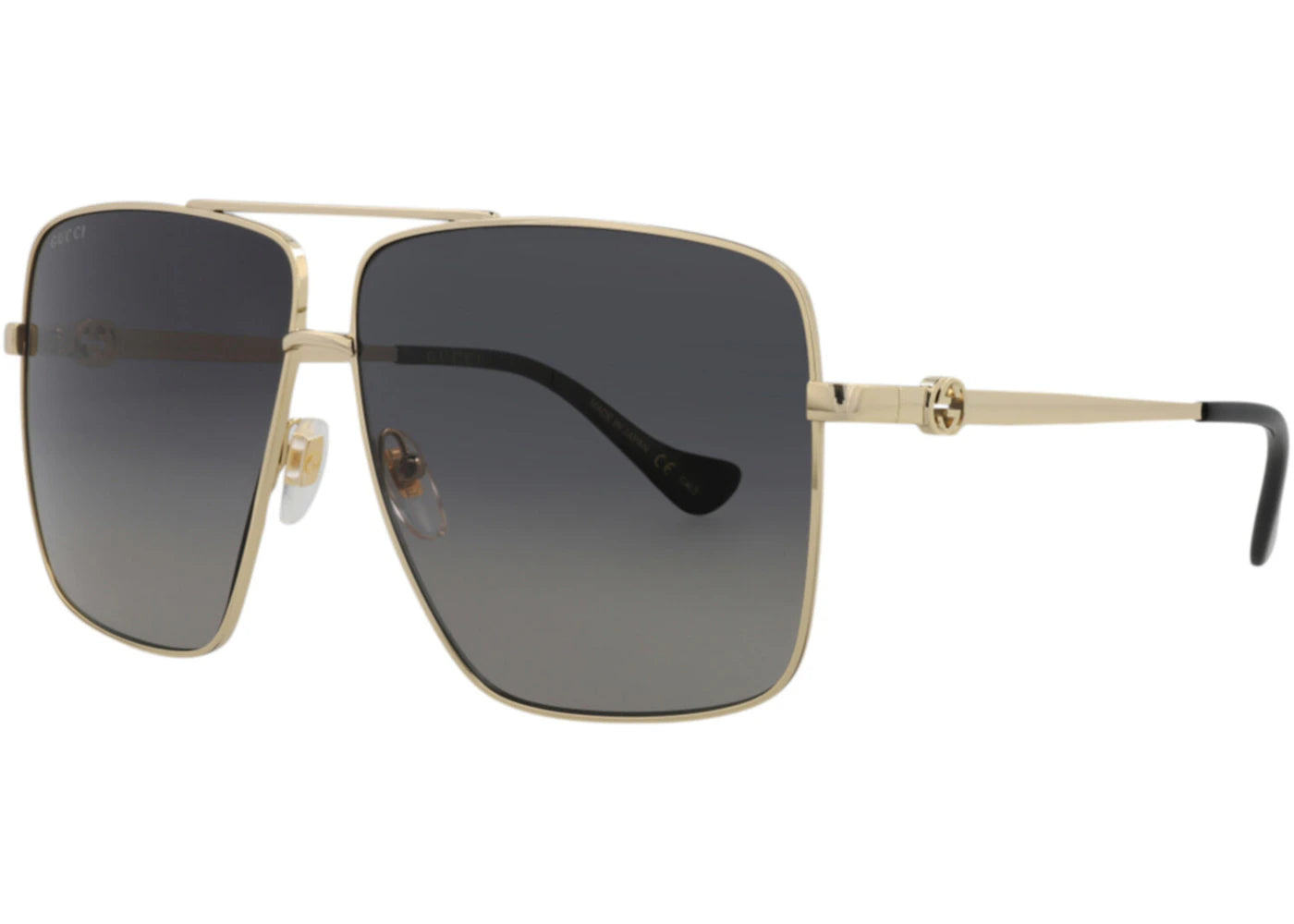 Gucci Aviator Sunglasses Gold/Grey (GG1087S-30012961-001)