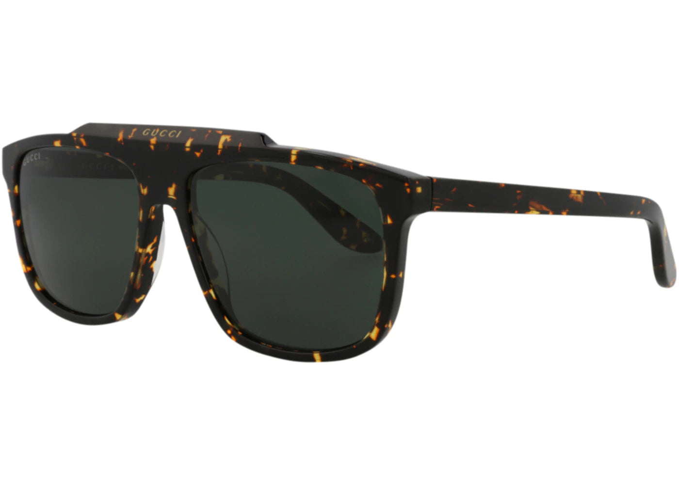 Gucci Aviator Sunglasses Havana/Green (GG1039S-30011707-002)