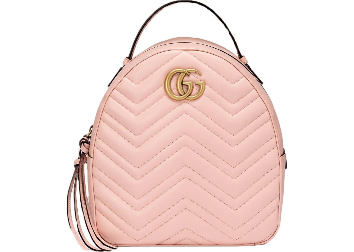 Gucci GG Marmont Backpack Matelasse Light Pink