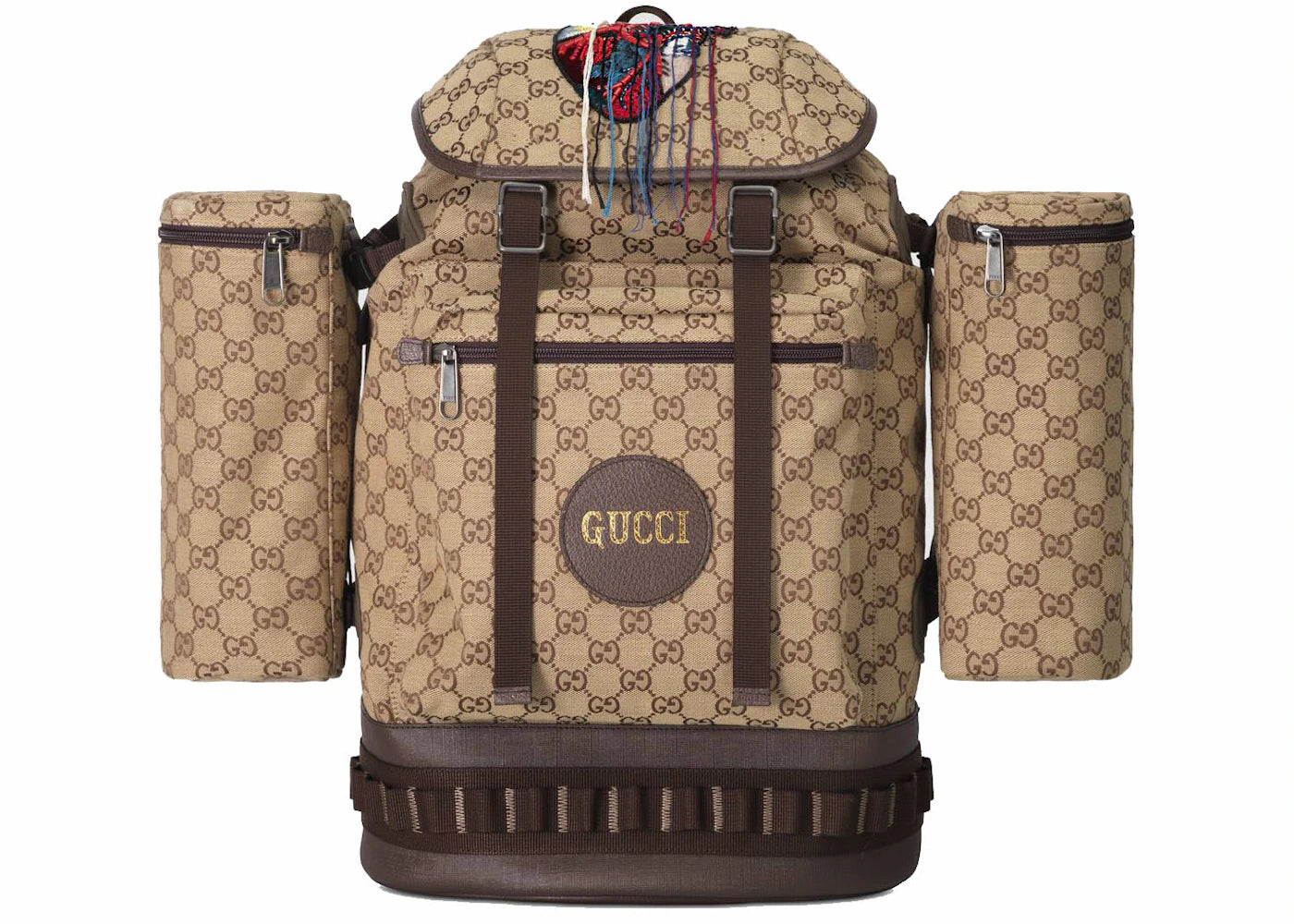 Gucci Backpack Heart Canvas Large Beige/Ebony