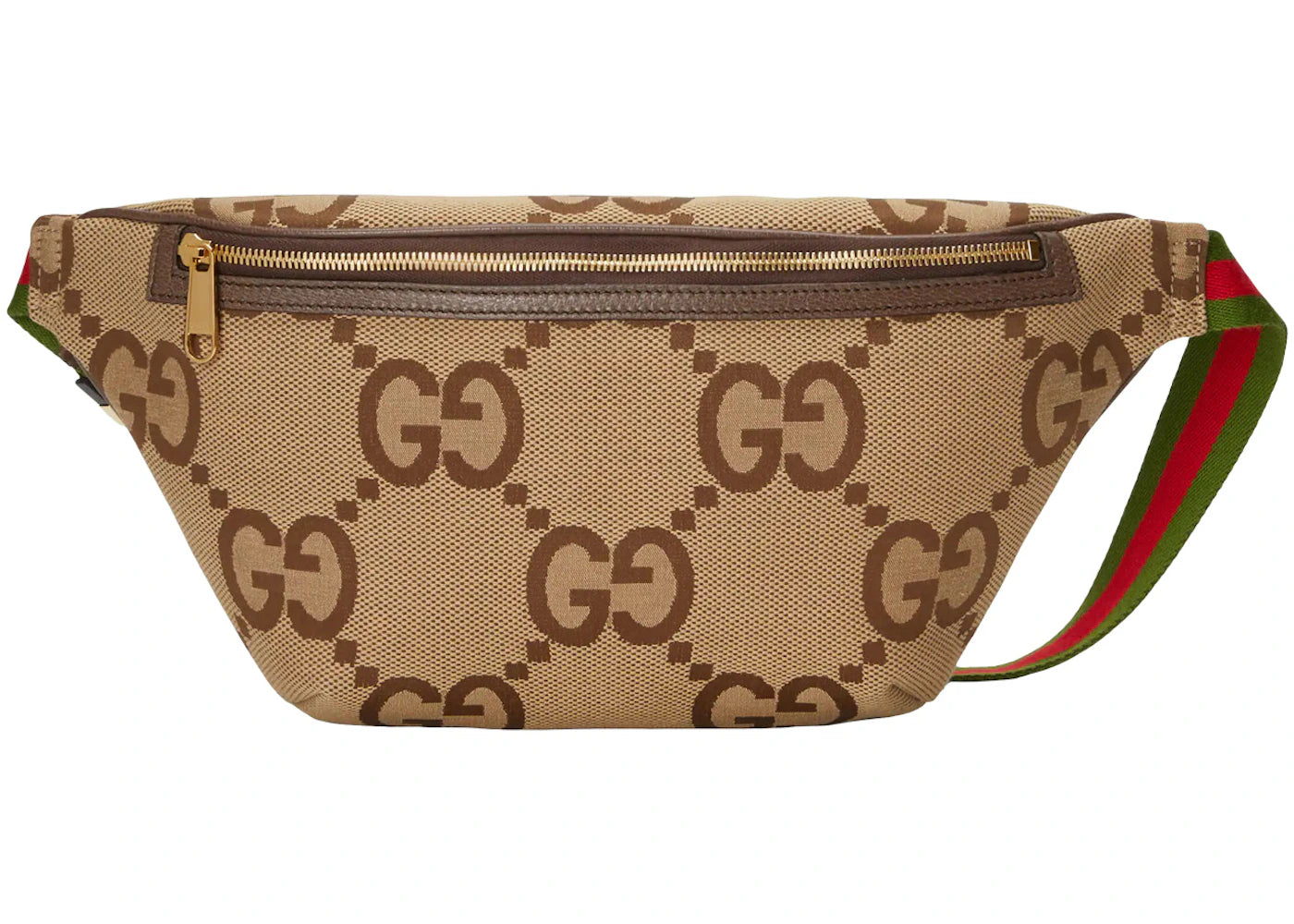 Gucci Belt Bag Jumbo GG Camel/Ebony