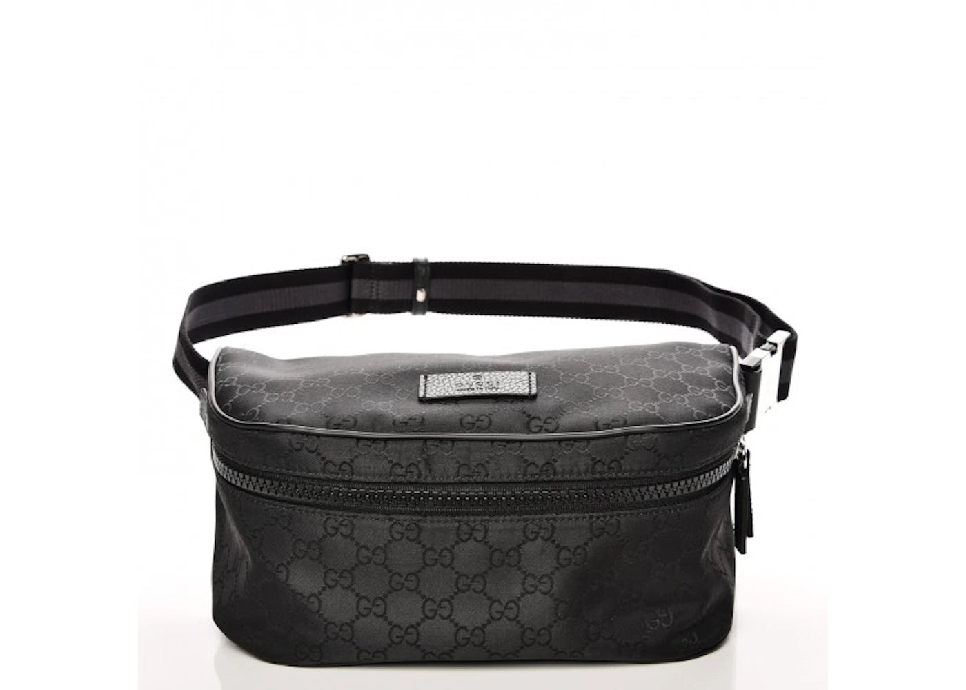 Gucci Fanny Pack Belt Bag Monogram GG Black